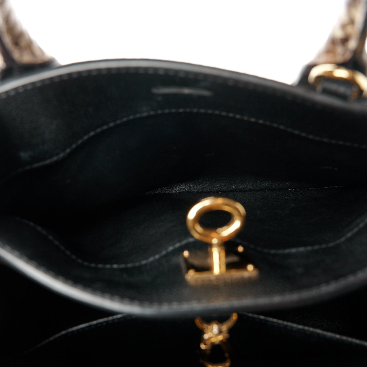 Louis Vuitton Taurillon Snakeskin City Steamer PM Black 6 of 13