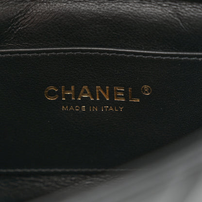 Chanel Lambskin Enamel Strass Quilted Mini Paris Monaco Flap Black 6 of 10