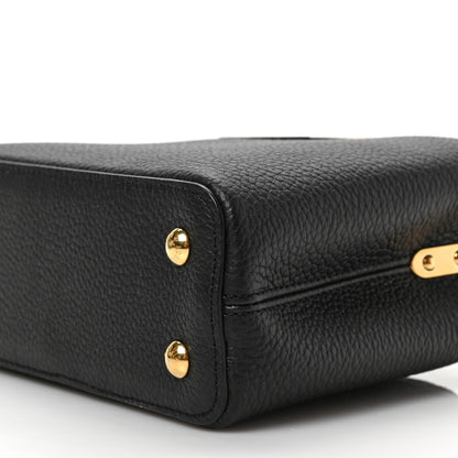 Louis Vuitton Taurillon Mini Capucines Black 8 of 8