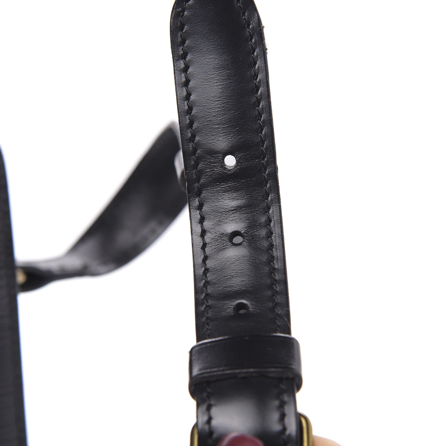 Louis Vuitton Epi Cartouchiere 22 Black 11 of 15