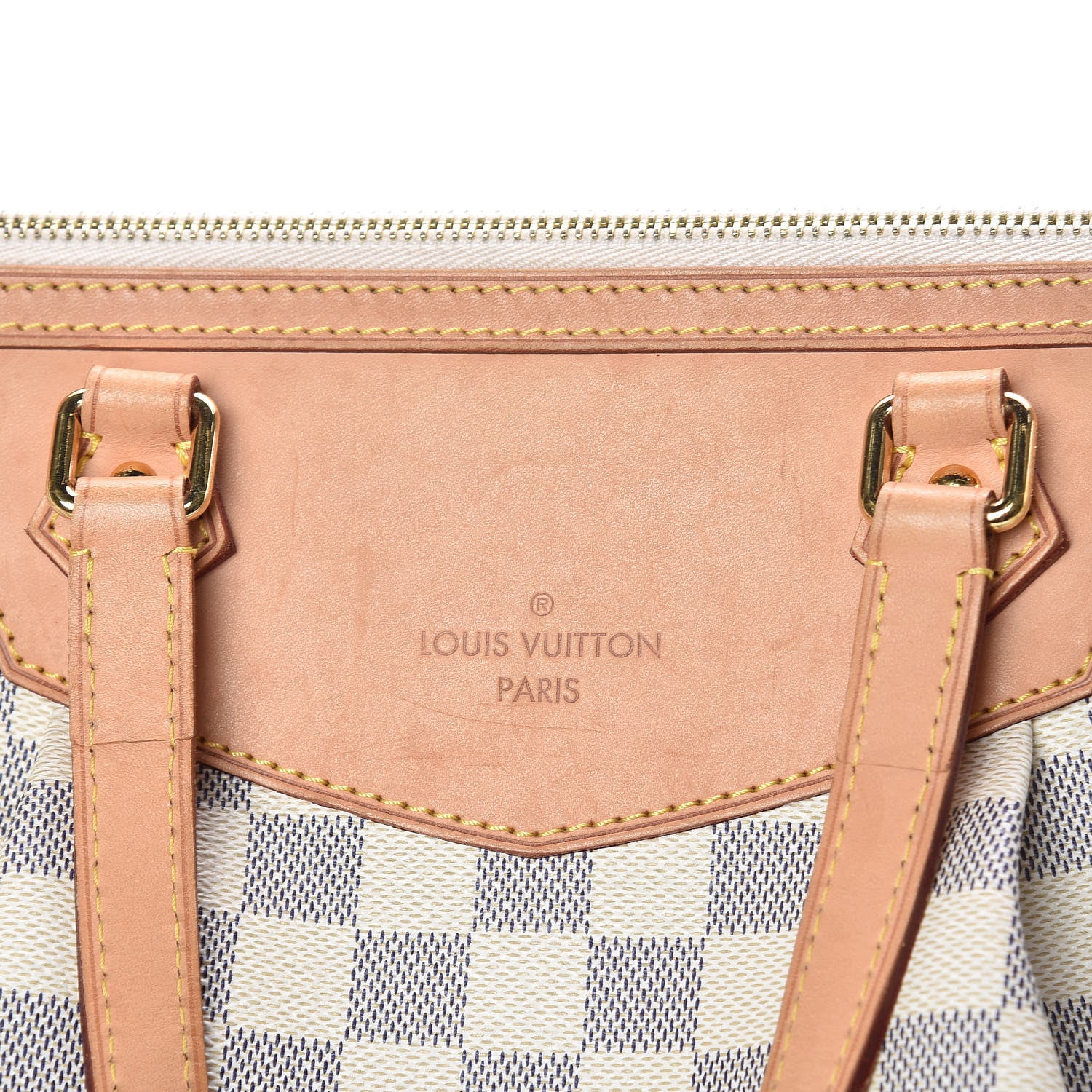 Louis Vuitton Damier Azur Siracusa GM 13 of 19
