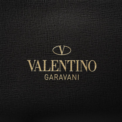 Valentino Garavani Vitello Small Rockstud Alcove Top-Handle Bag Black 8 of 12