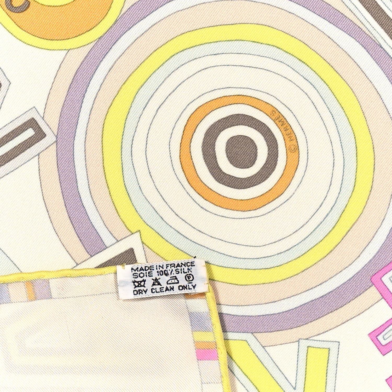 Hermes Silk Tohu Bohu Scarf 90 2 of 3