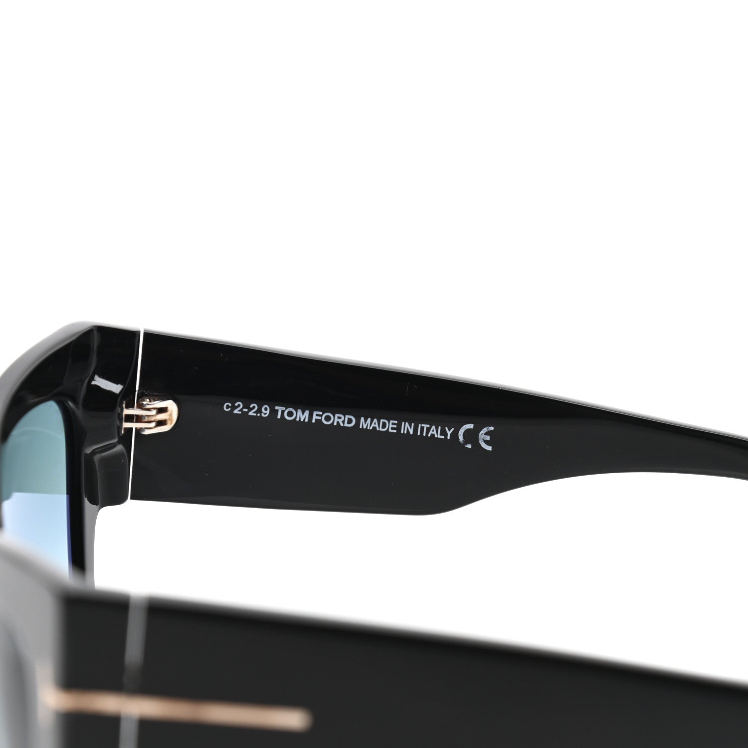 Tom Ford Acetate Anoushka Cat Eye Sunglasses TF371 Black 5 of 6