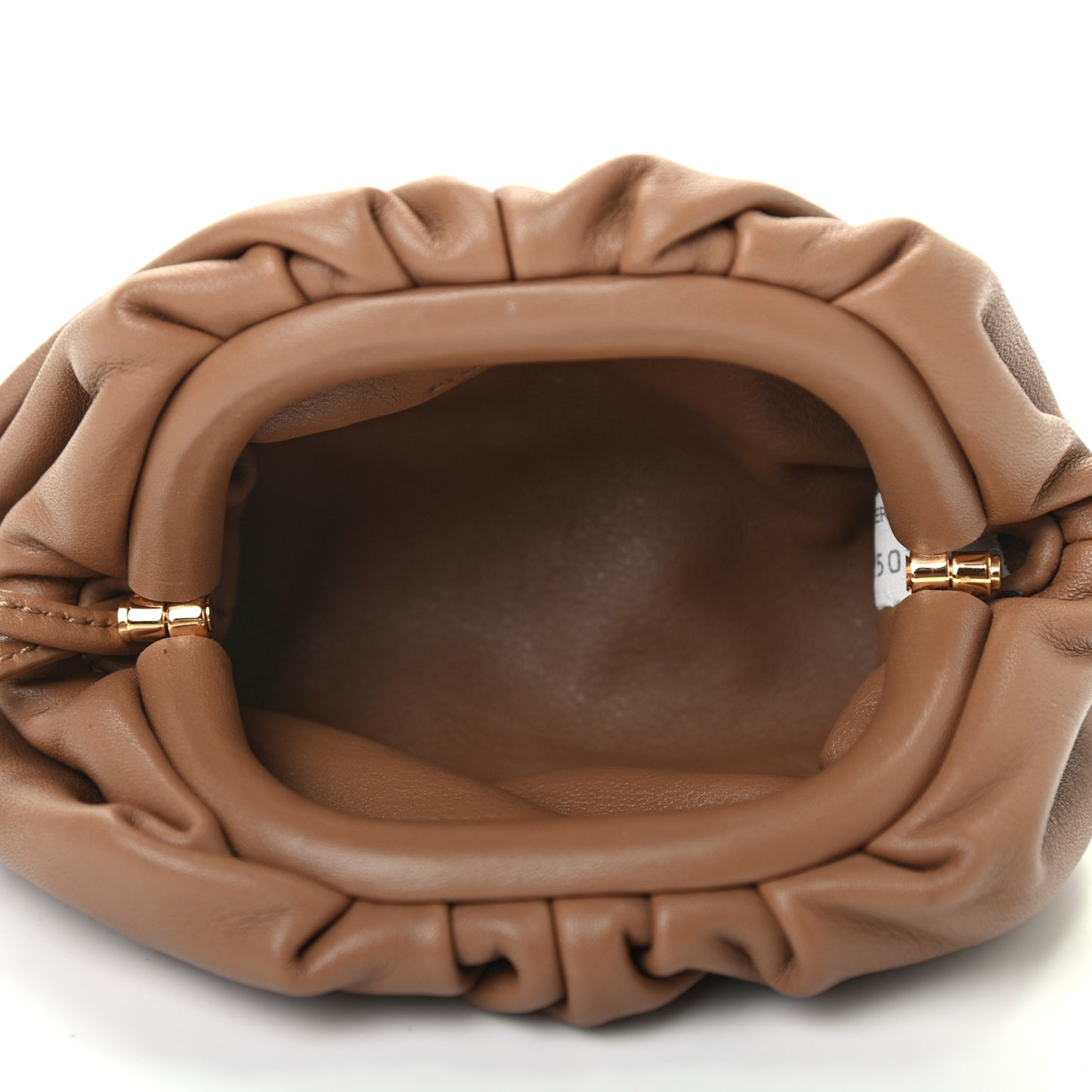 Butter Calfskin Coin Purse Cammello