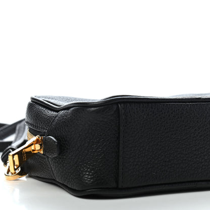 Prada Vitello Daino Mini Camera Crossbody Black 8 of 9