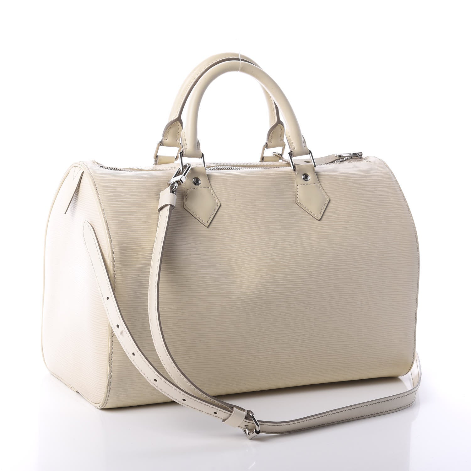 Louis Vuitton Epi Speedy 30 Ivory 4 of 10
