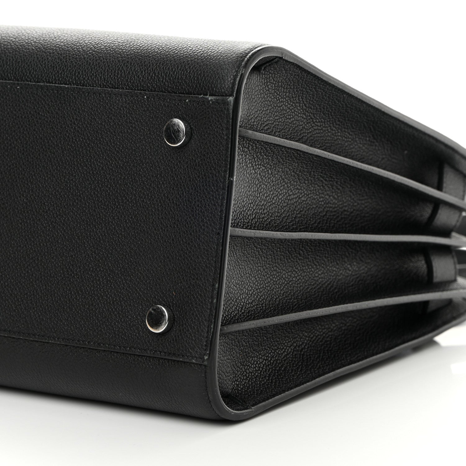 Saint Laurent Grained Calfskin Small Sac De Jour Black 10 of 12