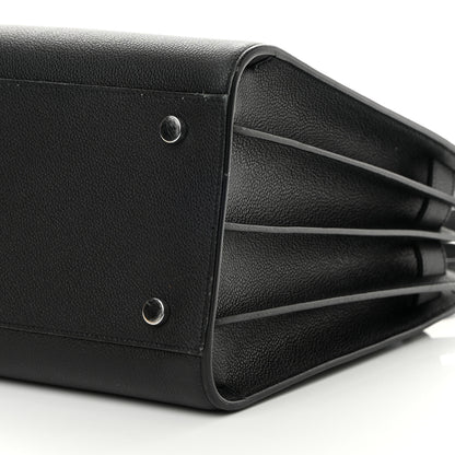 Saint Laurent Grained Calfskin Small Sac De Jour Black 10 of 12