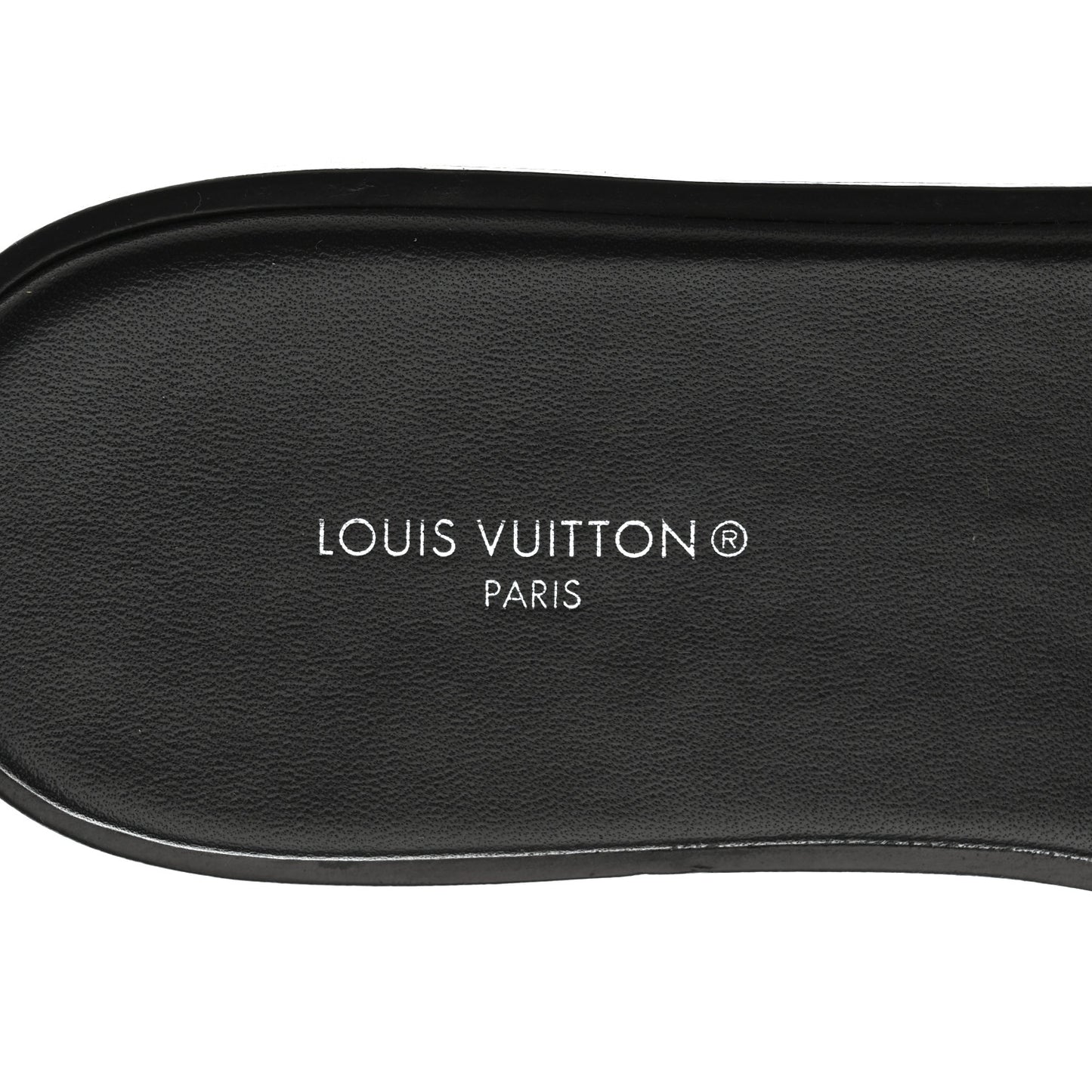 Patent Monogram Lock It Flat Mules 36.5