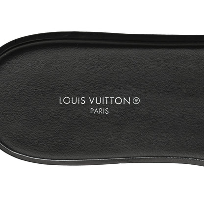 Louis Vuitton Patent Monogram Lock It Flat Mules 36.5 7 of 10