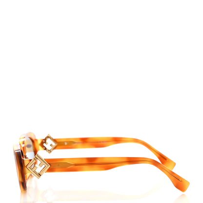 Fendi Acetate Sunglasses FE40140U Light Havana 3 of 7