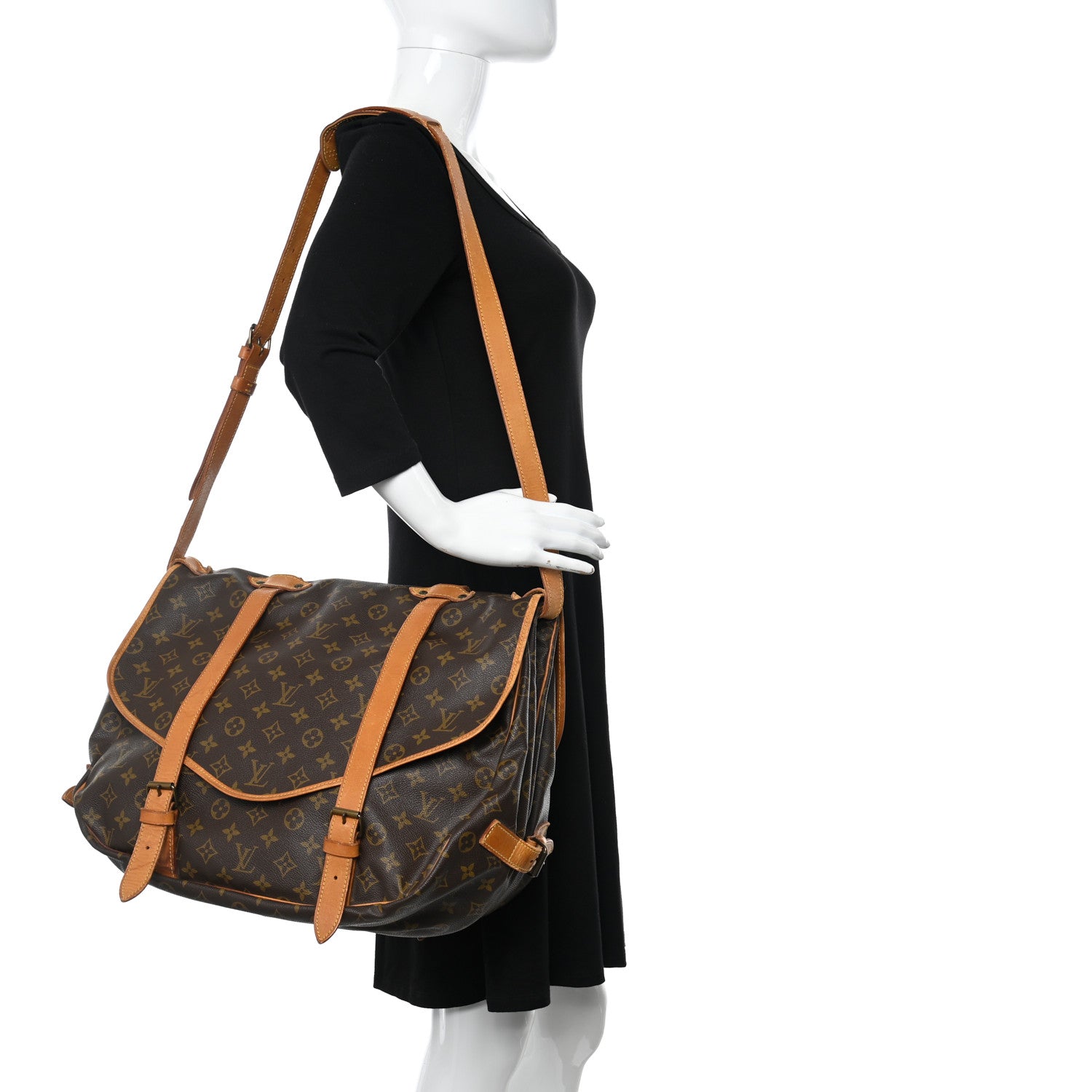 Louis Vuitton Monogram Saumur 43 2 of 11