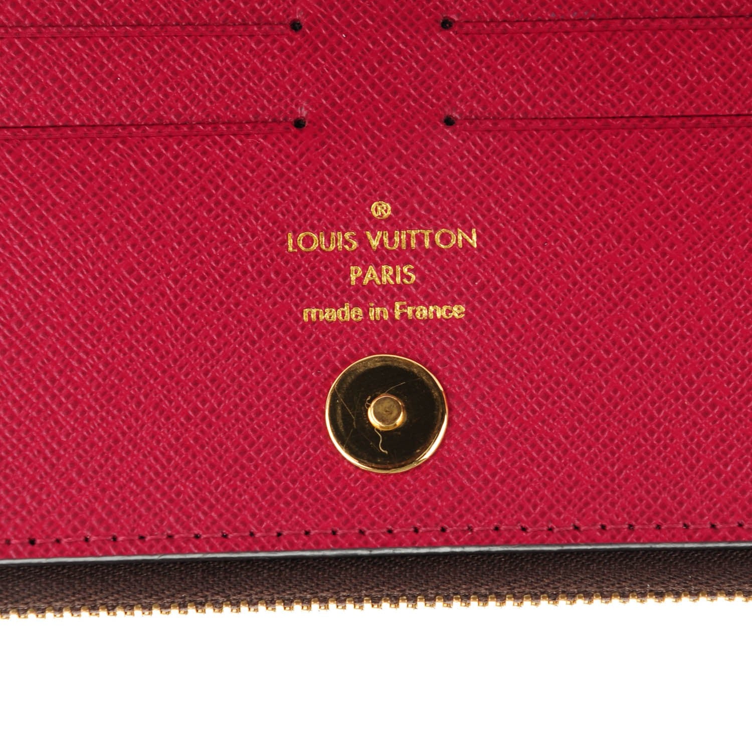 Louis Vuitton Monogram Adele Wallet Fuchsia 6 of 7