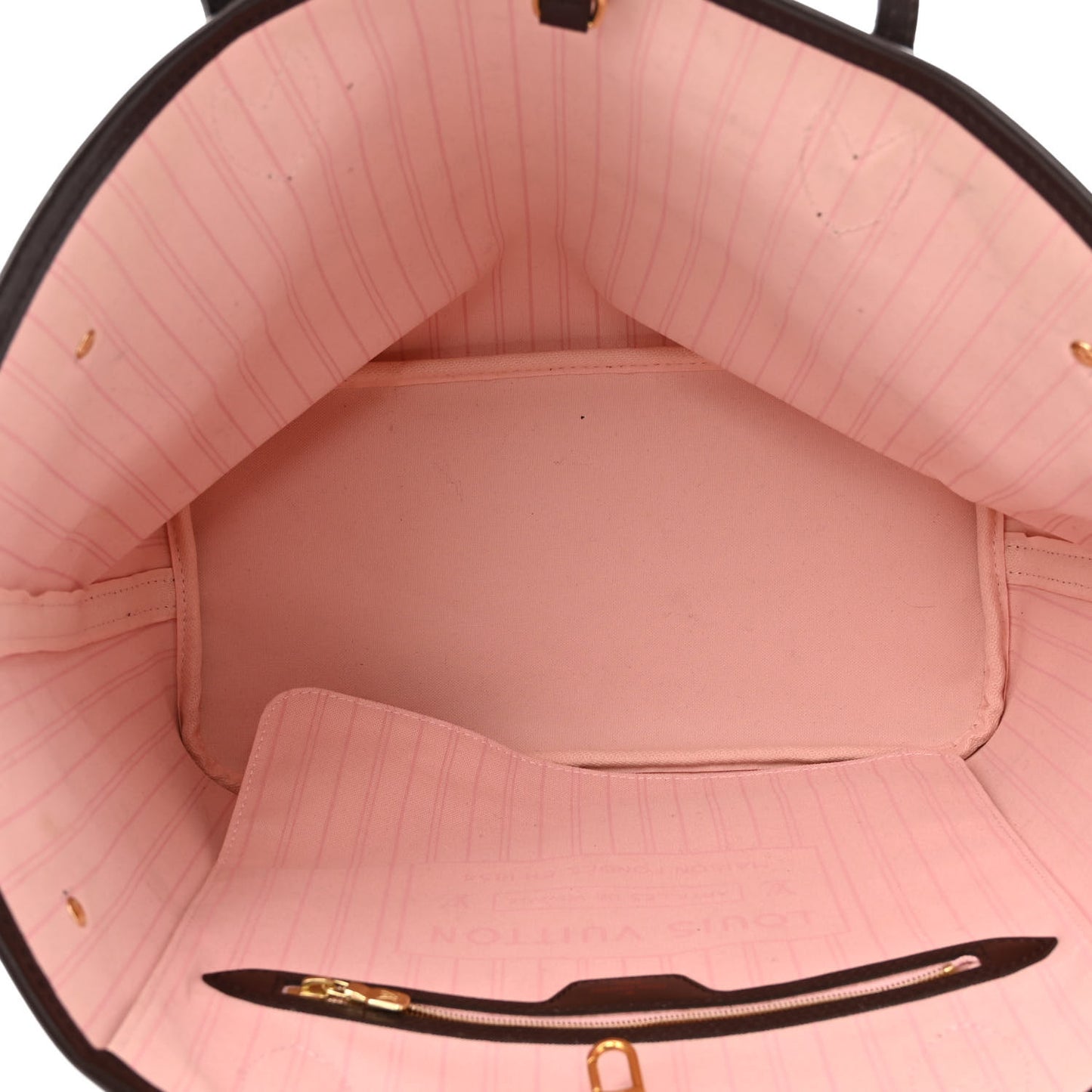 Damier Ebene Neo Neverfull MM Rose Ballerine