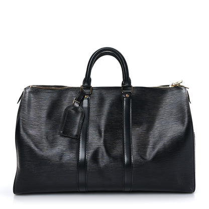 Louis Vuitton Epi Keepall 45 Black 1 of 11