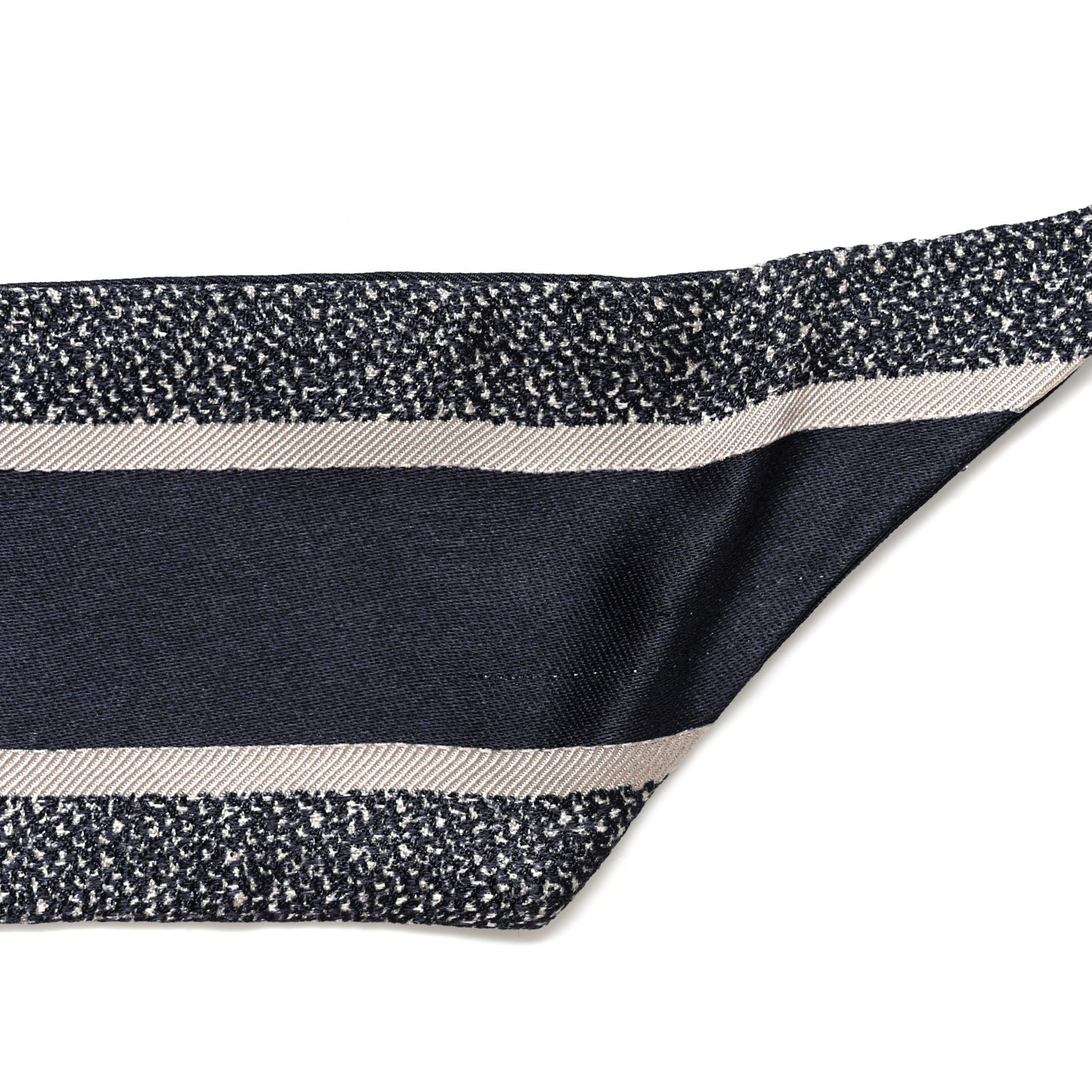 Silk Oblique Mitzah Scarf Blue