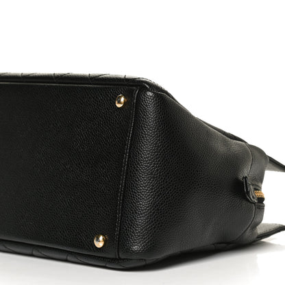 Chanel Caviar Quilted Petit Timeless Tote PTT Black 10 of 10
