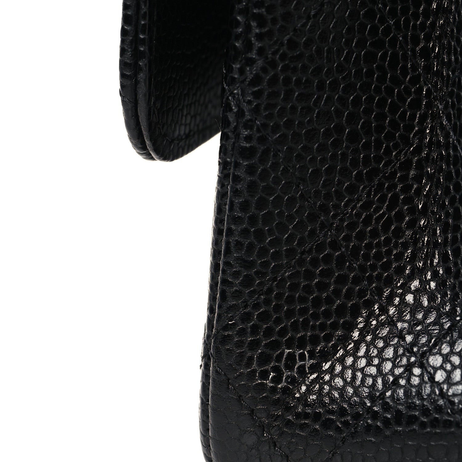 Chanel Caviar Quilted Medium Double Flap Black 13 of 14