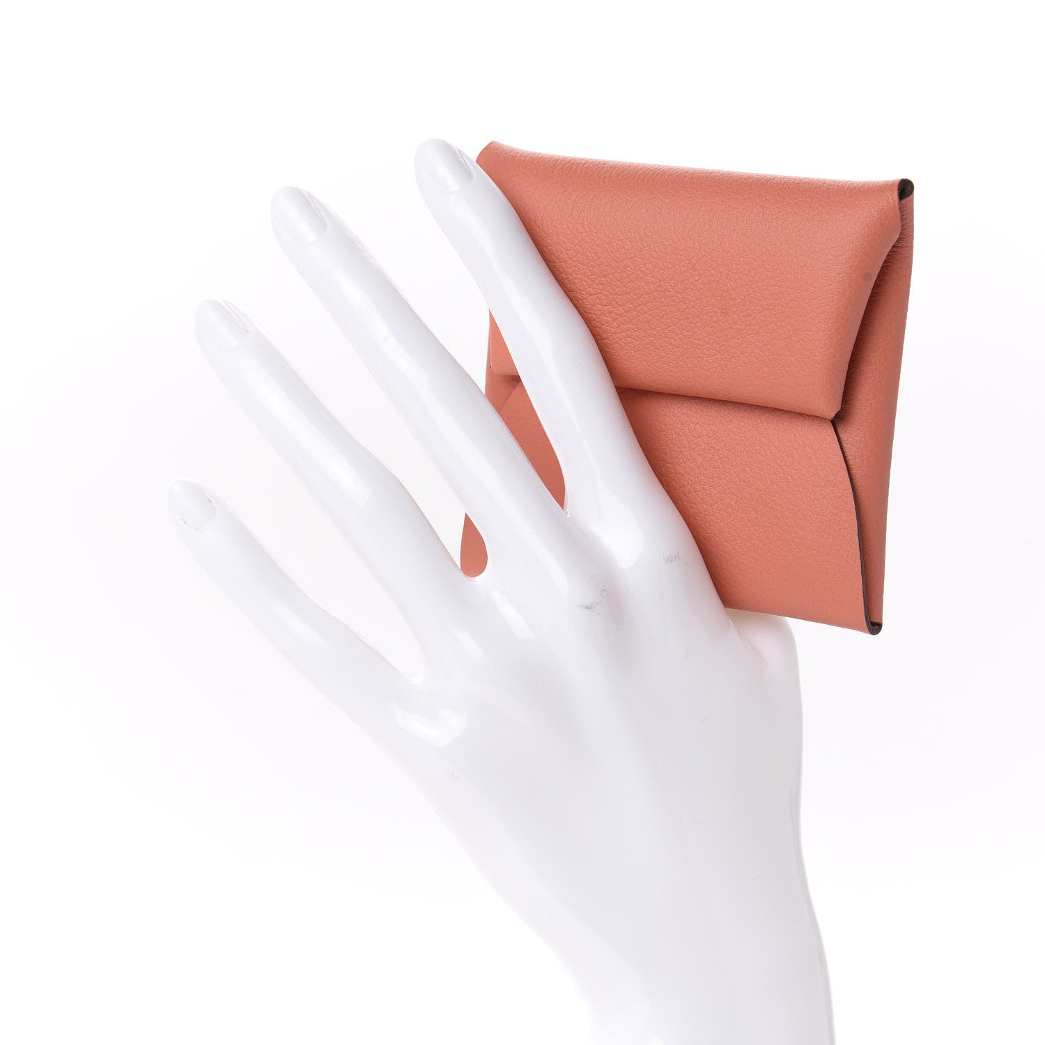 Hermes Evercolor Bastia Coin Purse Flamingo 2 of 8