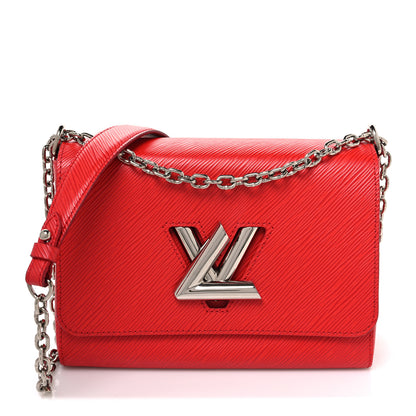 Louis Vuitton Epi Twist Shoulder Bag MM Coquelicot 1 of 12