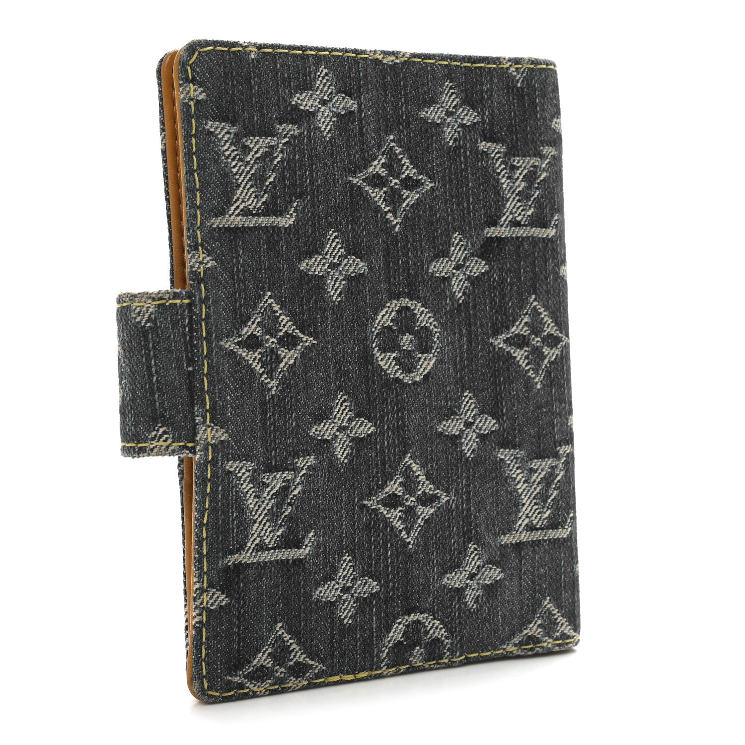 Louis Vuitton Monogram Denim Agenda PM Blue 3 of 7