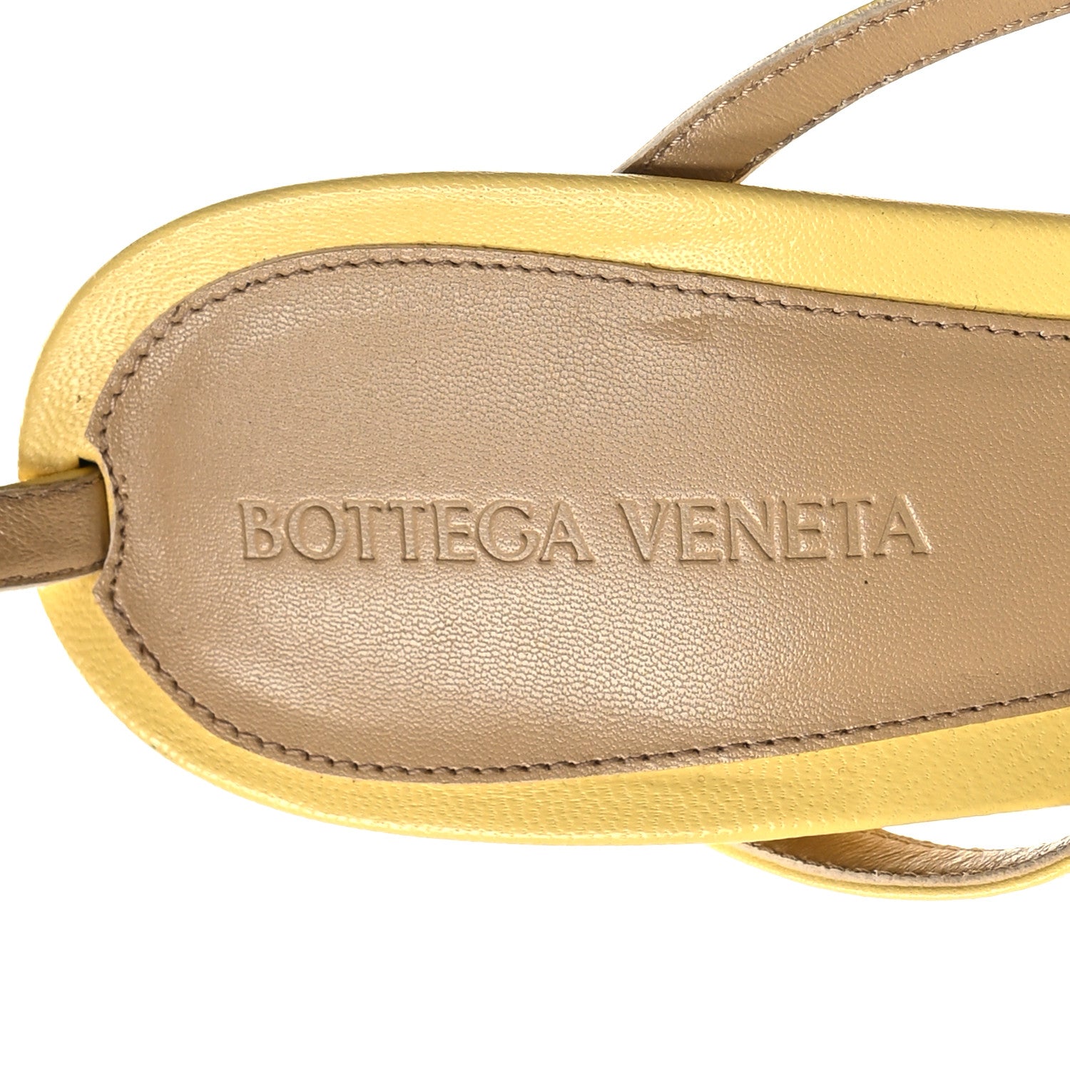 Bottega Veneta Lambskin Stretch Multi Strap 90mm Sandals 41 Pear