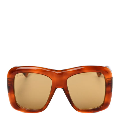 Gucci Acetate Square Frame Sunglasses GG0498S Brown 4 of 7
