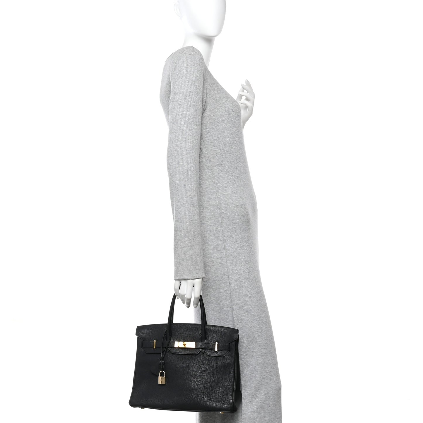 Togo Birkin 30 Black