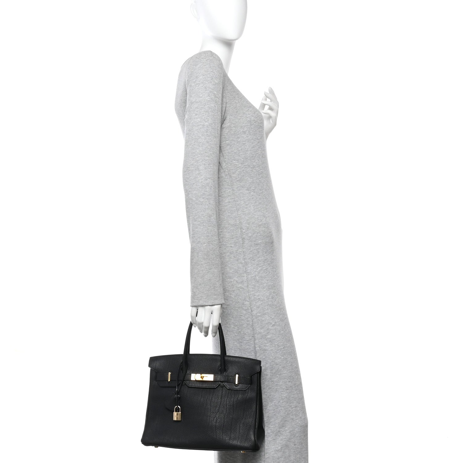 Hermes Togo Birkin 30 Black 2 of 14