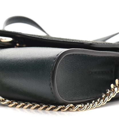 Chloe Suede Calfskin Mini Faye Shoulder Bag Intense Green 9 of 10