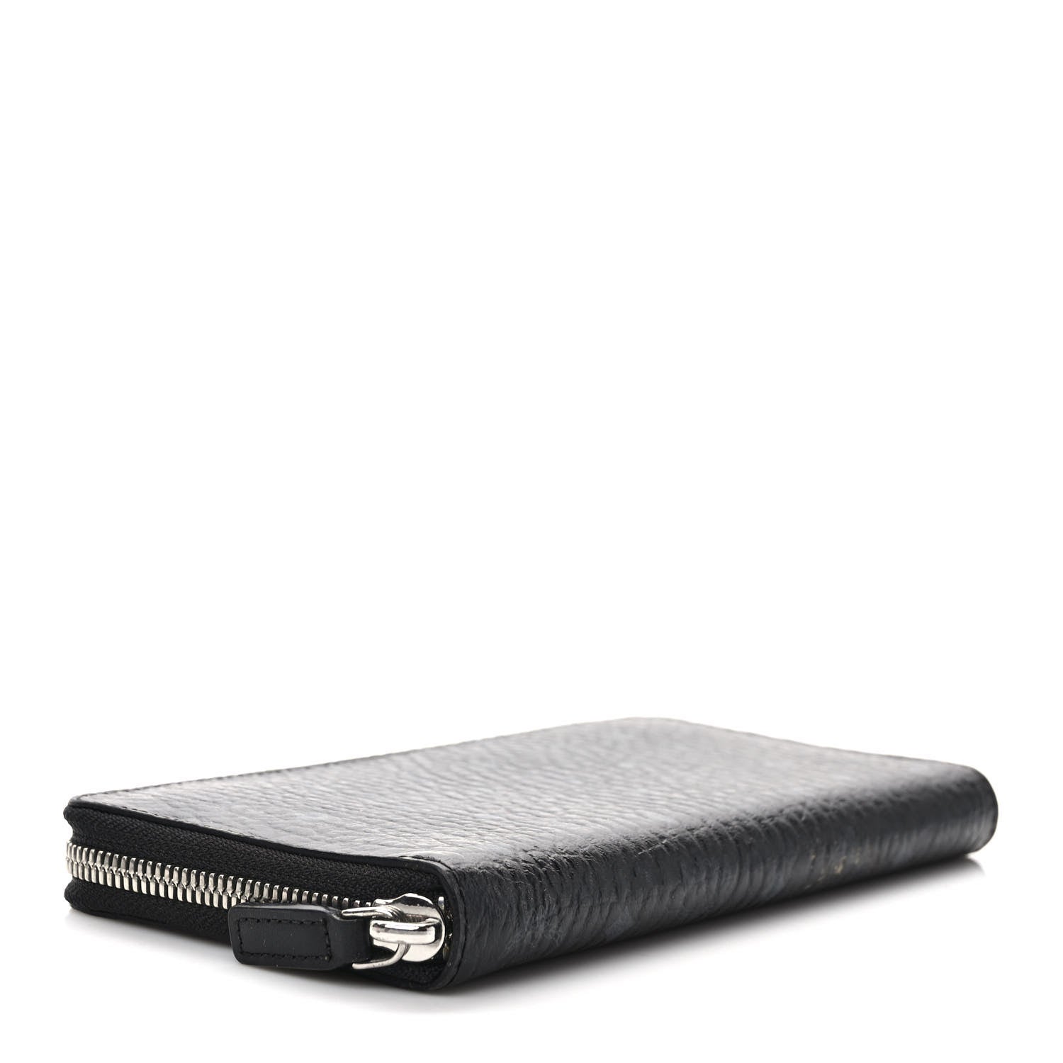 MCM Visetos Large Zip Around Wallet Black 4 of 7