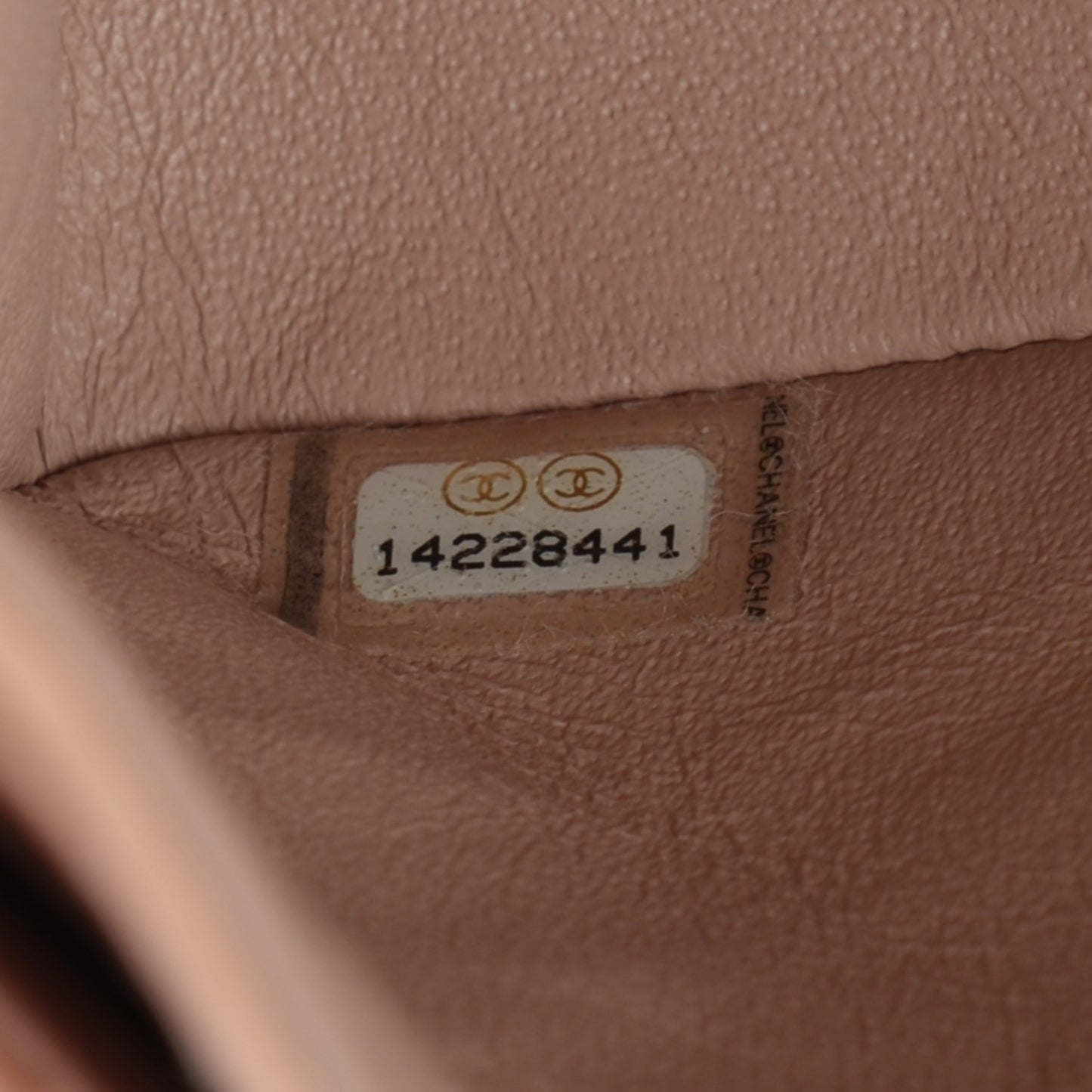 Patent Quilted Medium Double Flap Light Pink