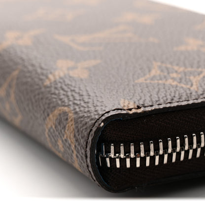 Louis Vuitton Monogram Clemence Wallet Blue 7 of 8