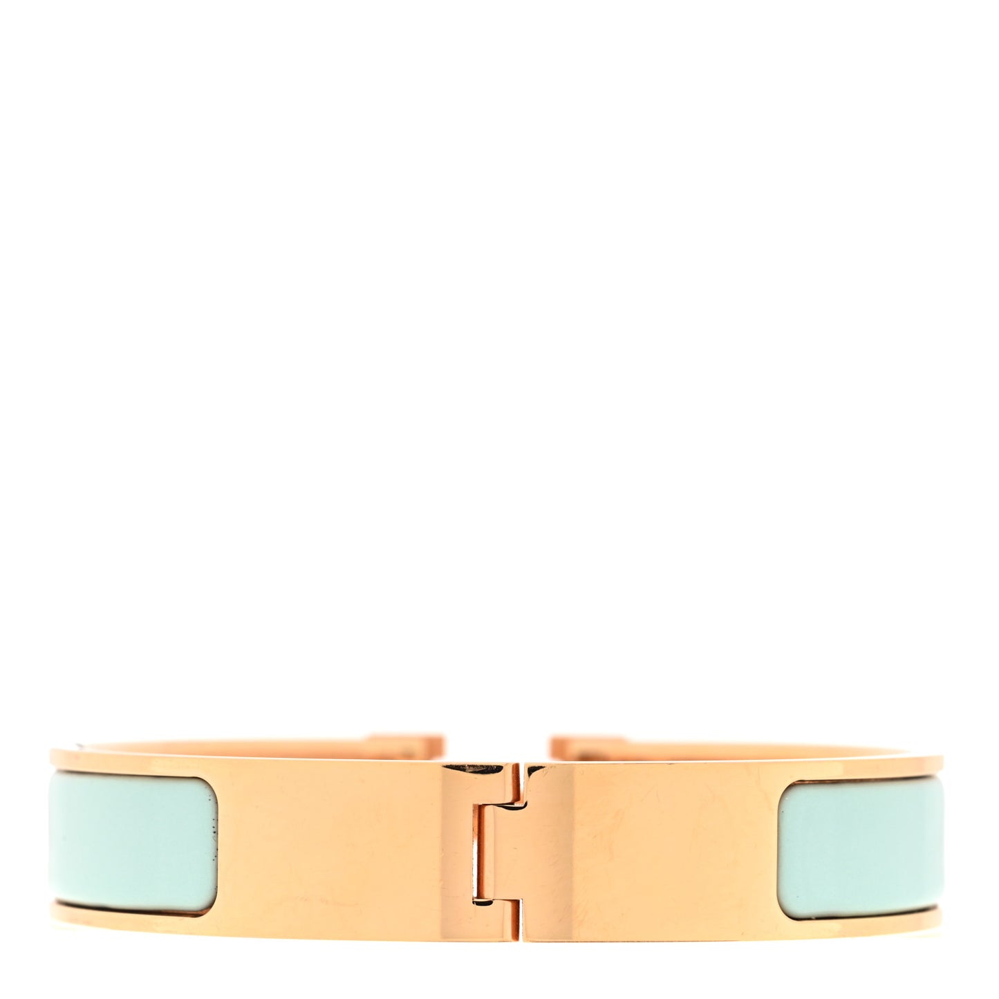 Enamel Narrow Clic Clac H Bracelet PM Mint