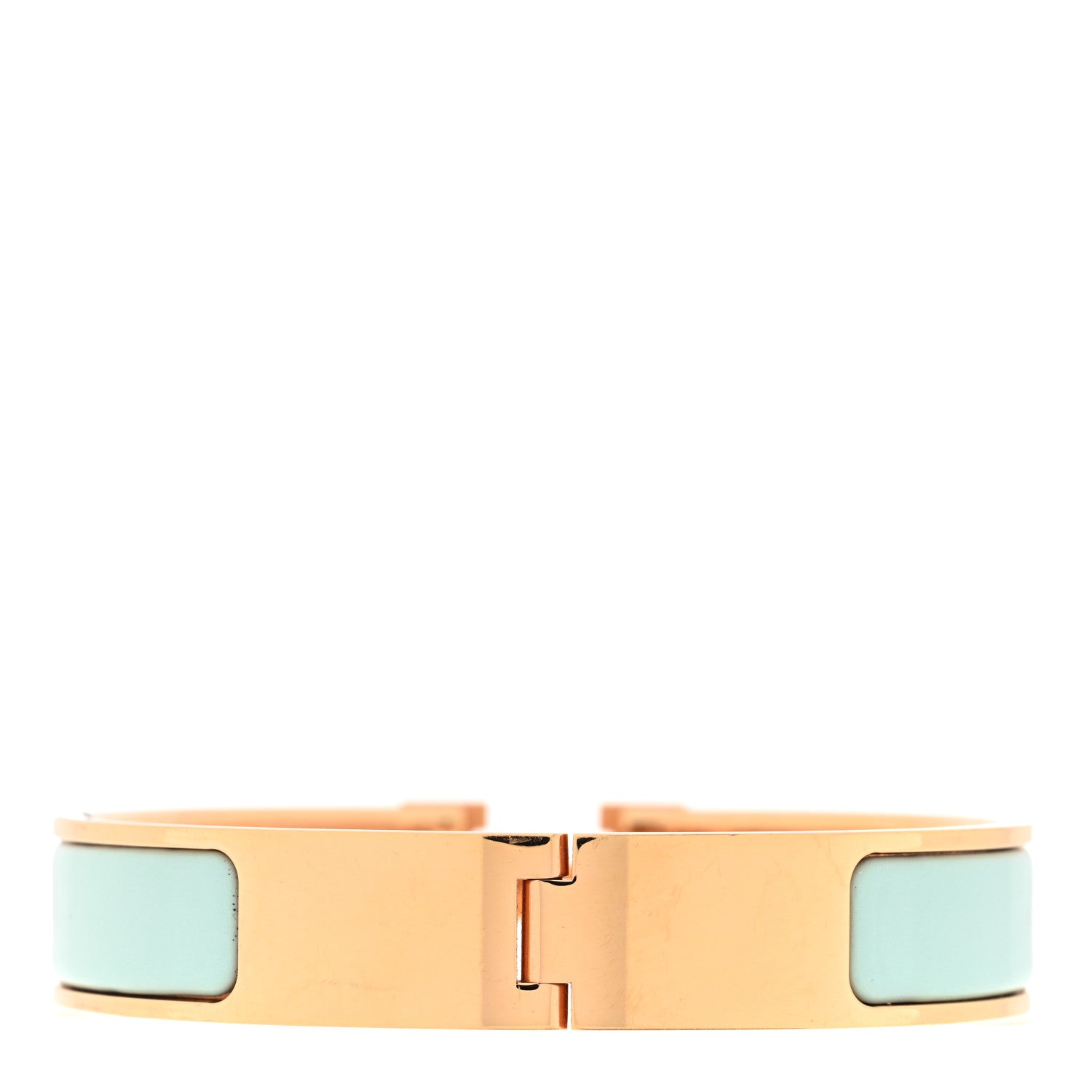 Hermes Enamel Narrow Clic Clac H Bracelet PM Mint 3 of 5