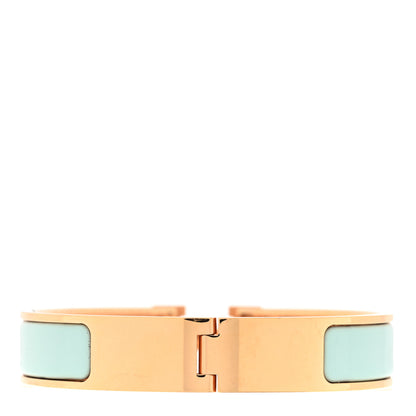 Hermes Enamel Narrow Clic Clac H Bracelet PM Mint 3 of 5