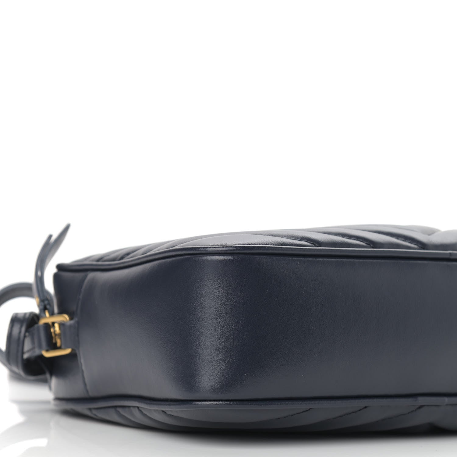 Saint Laurent Calfskin Matelasse Monogram Lou Camera Bag Deep Marine 8 of 9