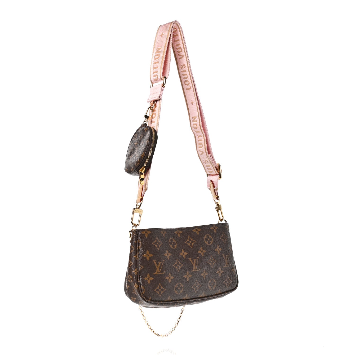 Louis Vuitton Monogram Multi Pochette Accessories Rose Clair 2 of 7
