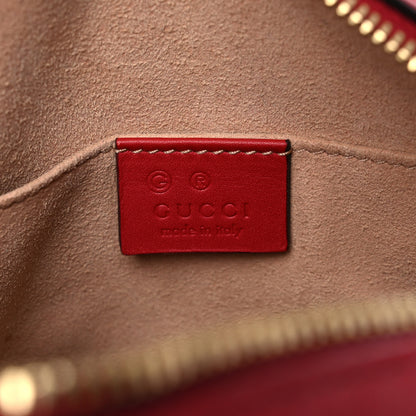 Gucci GG Supreme Monogram Blooms Mini Chain Shoulder Bag Beige Blue Navy Hibiscus Red 6 of 10