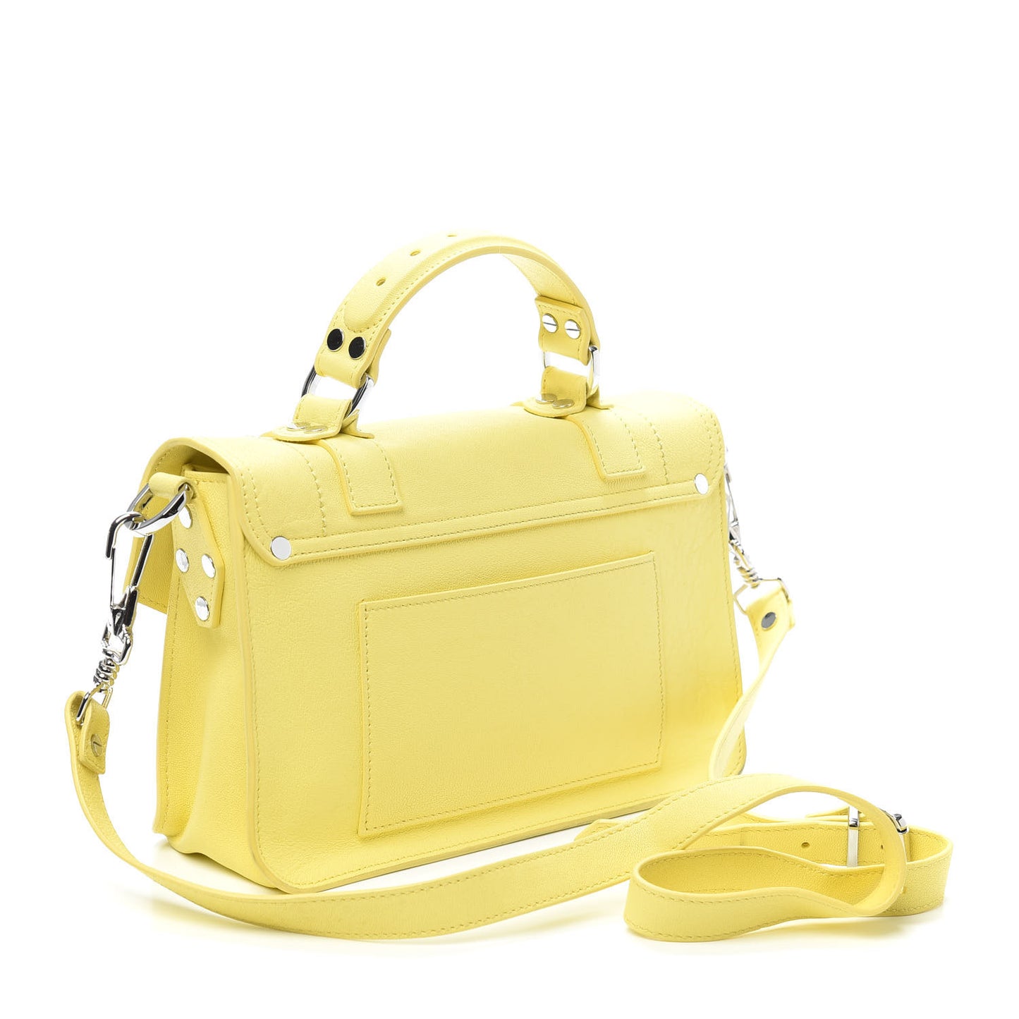 Lambskin Tiny PS1 Canary Yellow