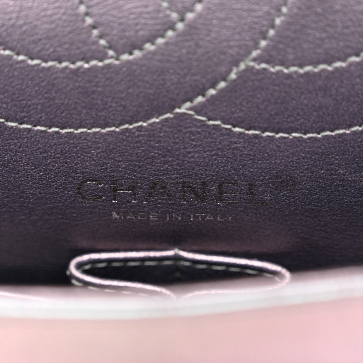 Chanel Iridescent Lambskin Quilted 2.55 Reissue 225 Flap Light Purple 6 of 12