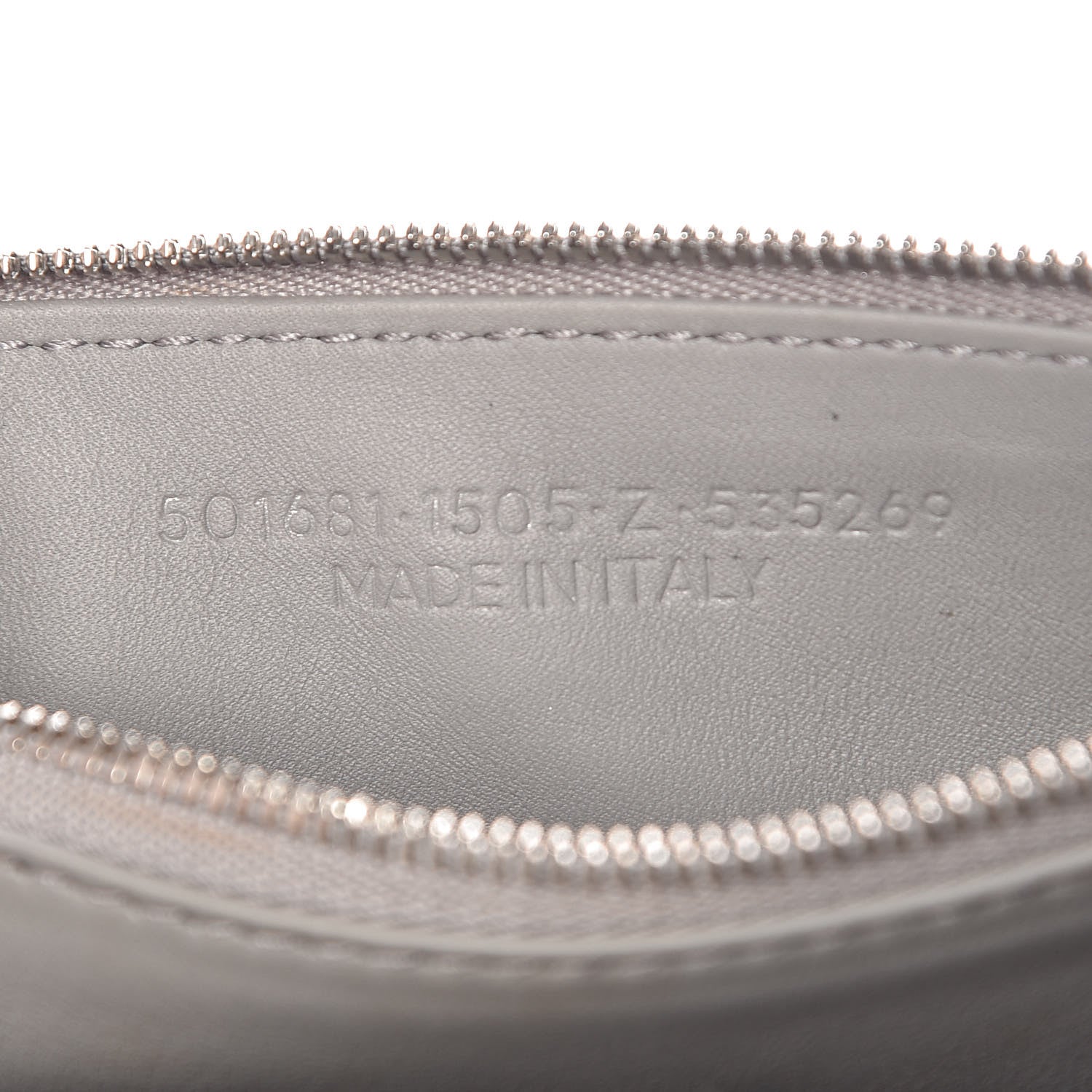 Balenciaga Calfskin Logo Matelasse S BB Round Shoulder Bag Gris Haussmannien 7 of 9
