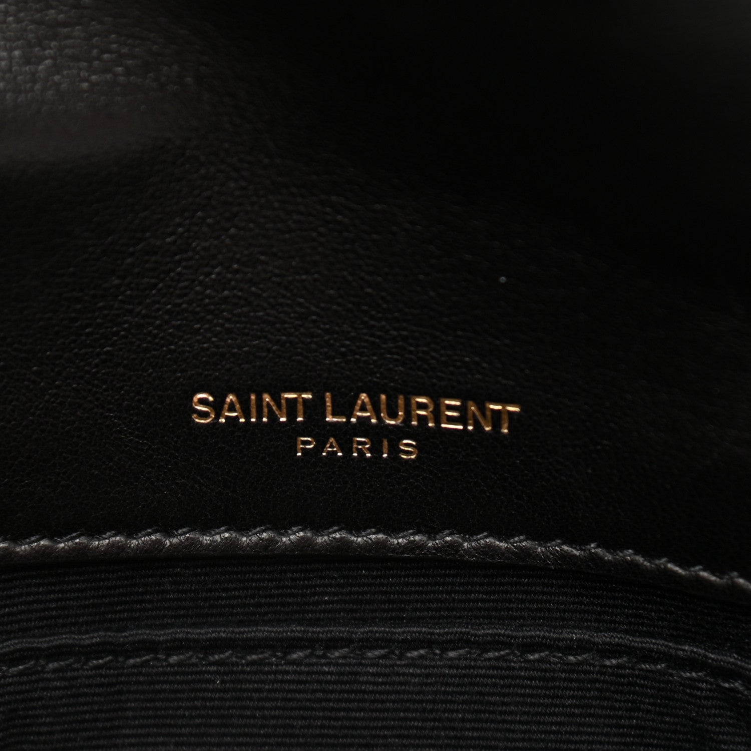 Saint Laurent Lambskin Monogram Jamie Belt Bag Black 7 of 11