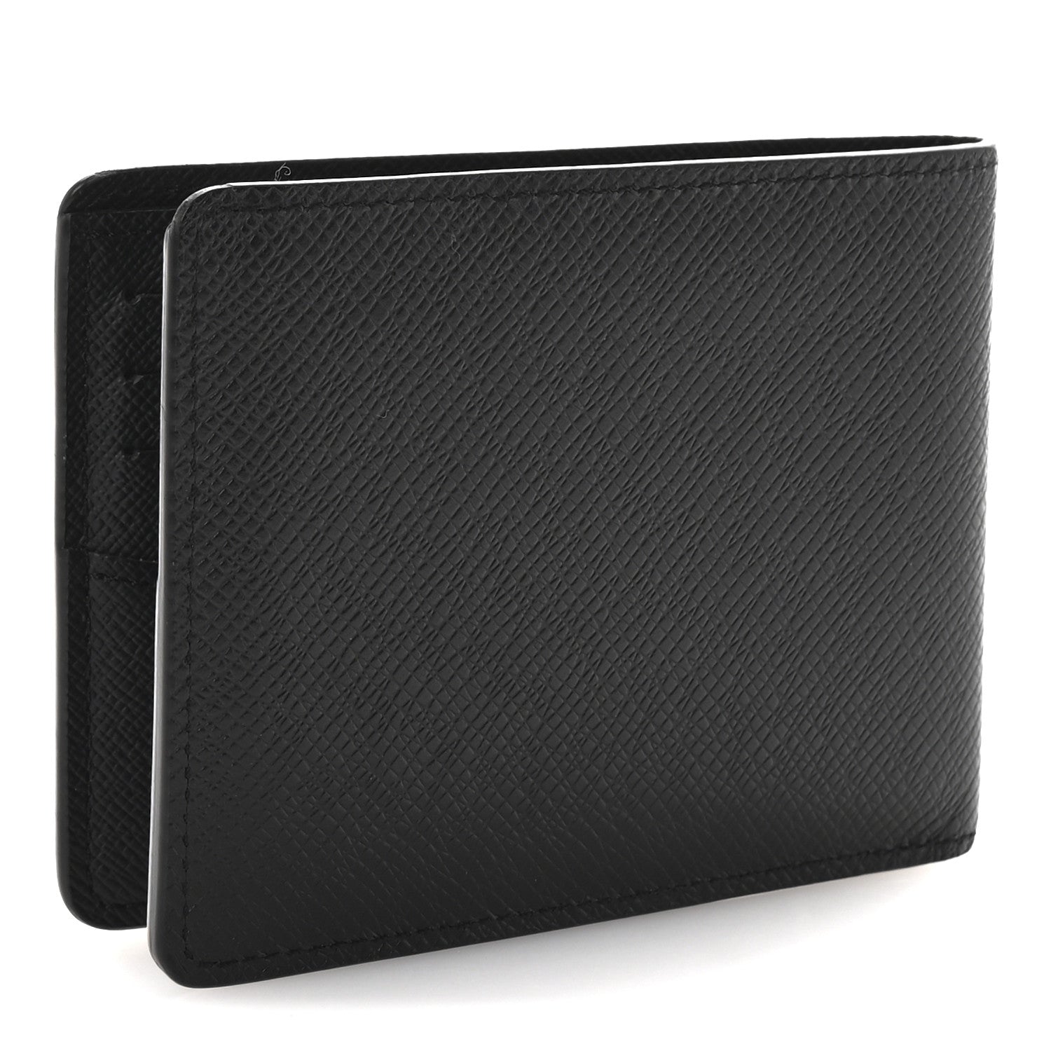 Louis Vuitton Taiga Slender Wallet Black 3 of 6