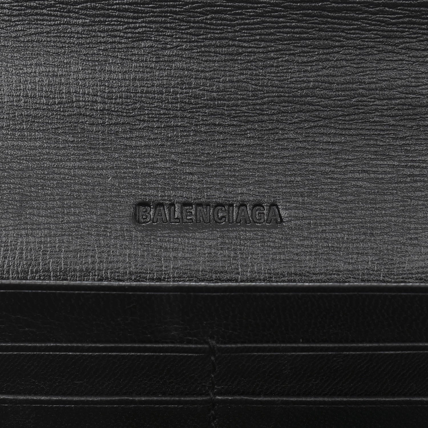Balenciaga Calfskin Stripe Embossed Gossip Chain Bag XS Black 6 of 9