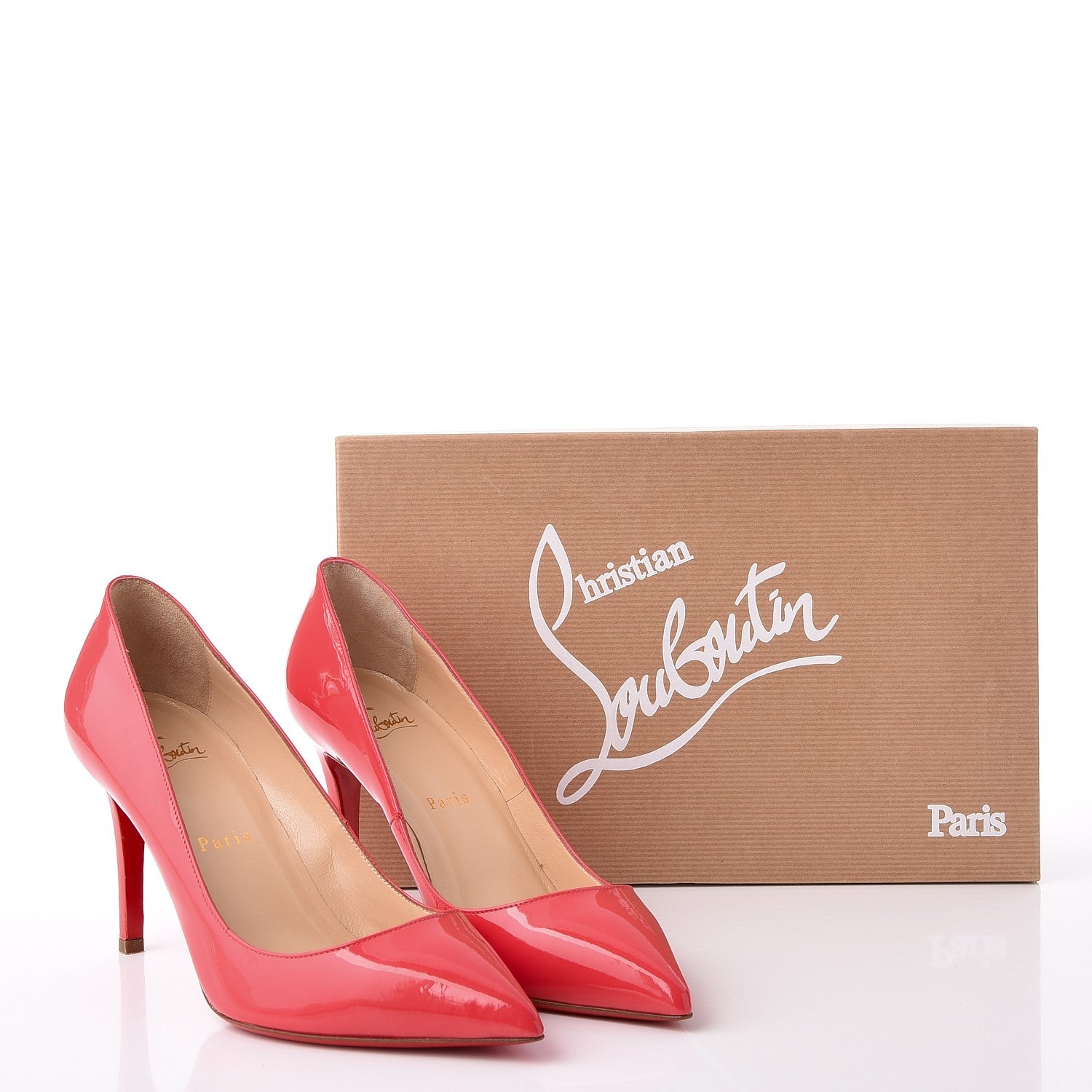 Christian Louboutin Patent Pigalle 85 Pumps 36.5 Framboise 8 of 8
