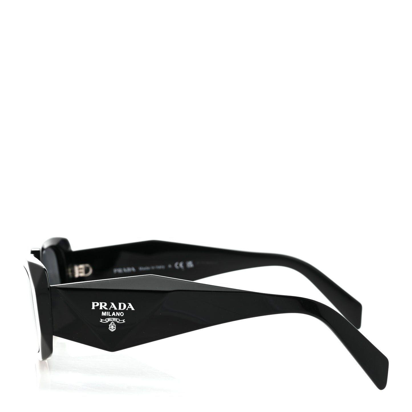 Acetate Symbole Sunglasses SPR 17W Black