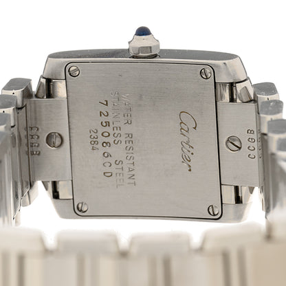 Cartier Stainless Steel 20mm Tank Francaise Quartz Watch 4 of 4