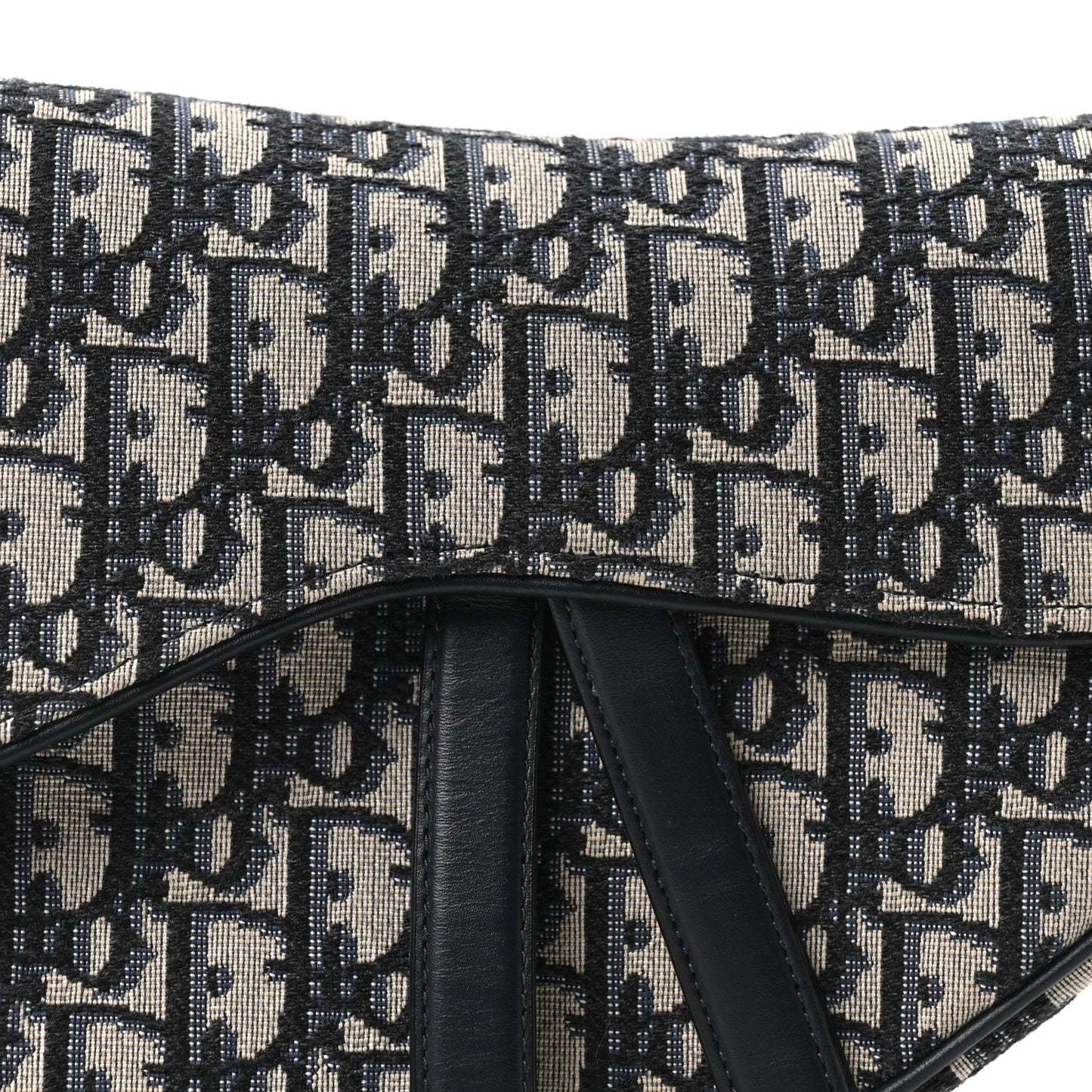 Oblique Saddle Bag Blue